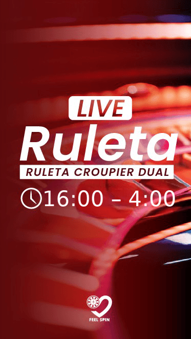 Ruleta en Vivo Croupier Feelspin