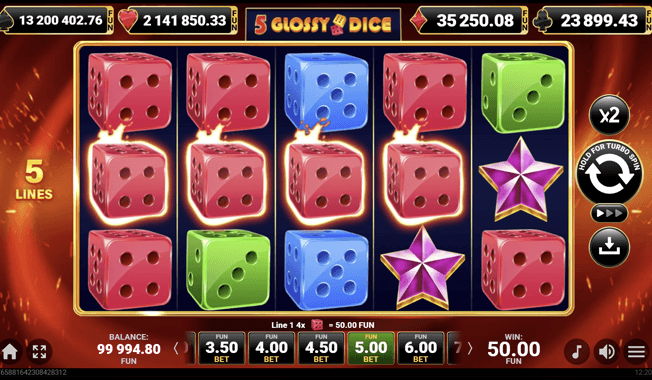 5 Glossy Dice-gallery-1