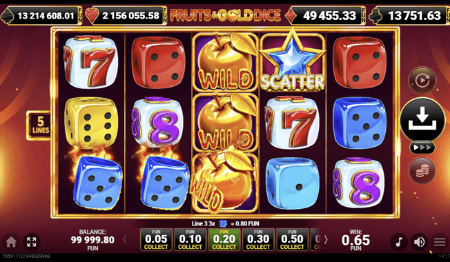 Fruits & Gold Dice-gallery-1