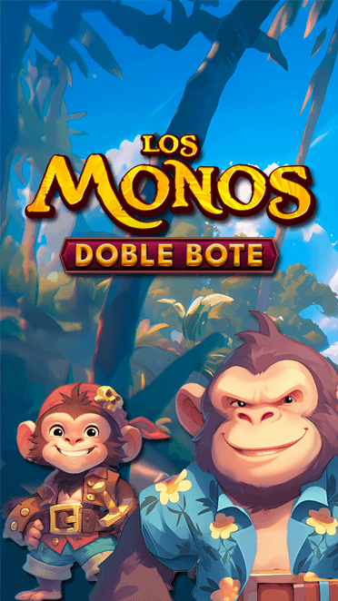 Monkeys Double Pot