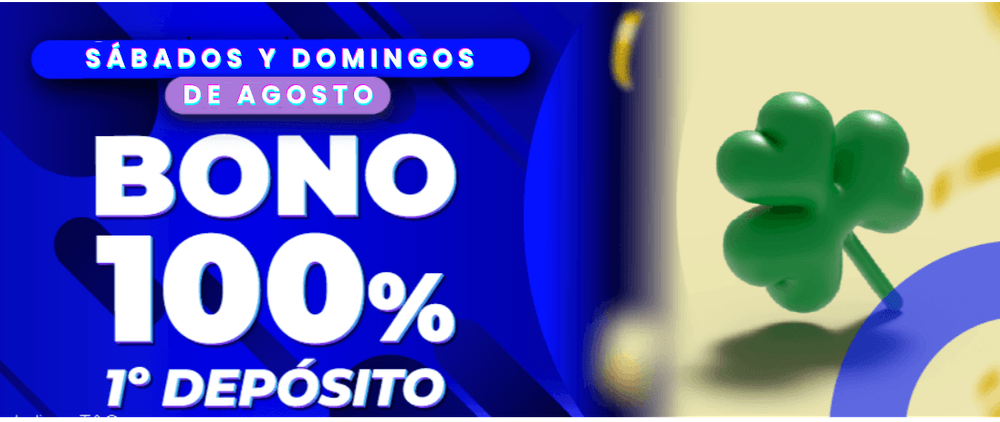 PRIMER DEPÓSITO FIN DE SEMANA