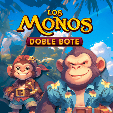 Monkeys Double Pot