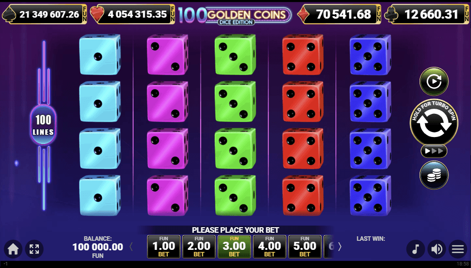 100 Golden Coins Dice Edition-gallery-0