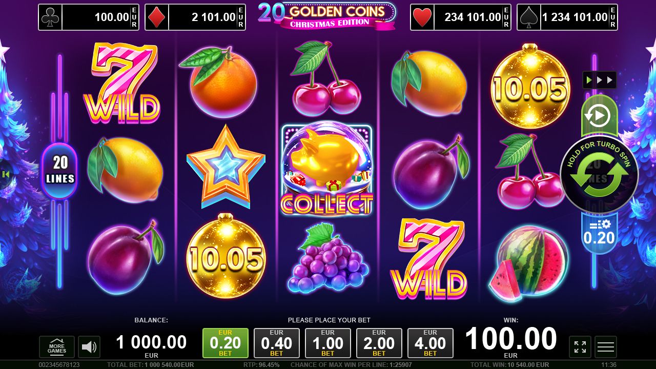 20 Golden Coins - Christmas Edition-gallery-1