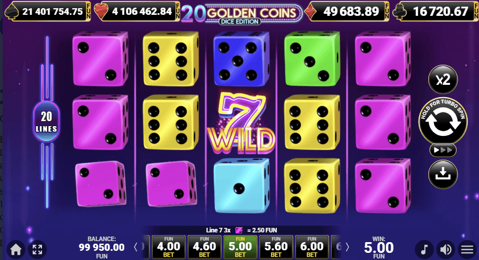 20 Golden Coins Dice Edition-gallery-2