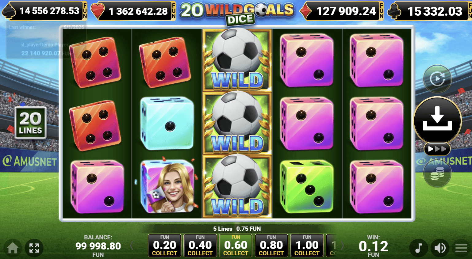 20 Wild Goals Dice-gallery-2