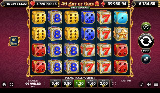 40 Art Of Gold 6 Reels Dice Edition-gallery-2
