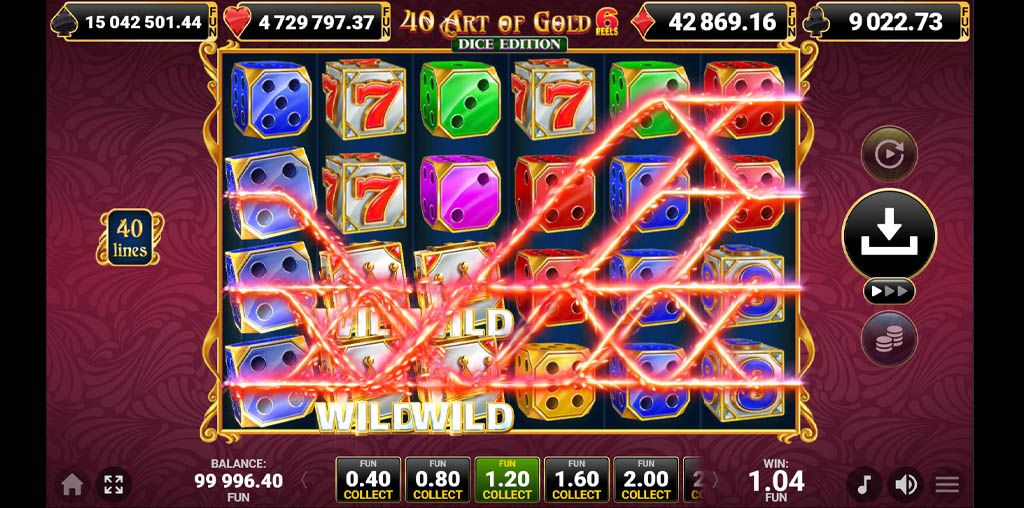 40 Art Of Gold 6 Reels Dice Edition-gallery-1