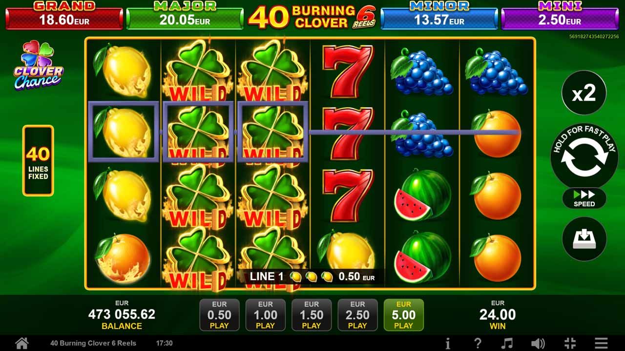40 Burning Clover 6 reels-gallery-0