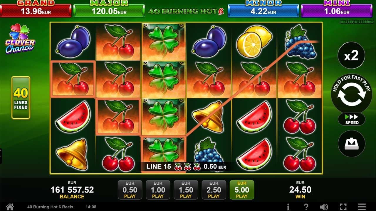 40 Burning Hot 6 reels EGT-gallery-1
