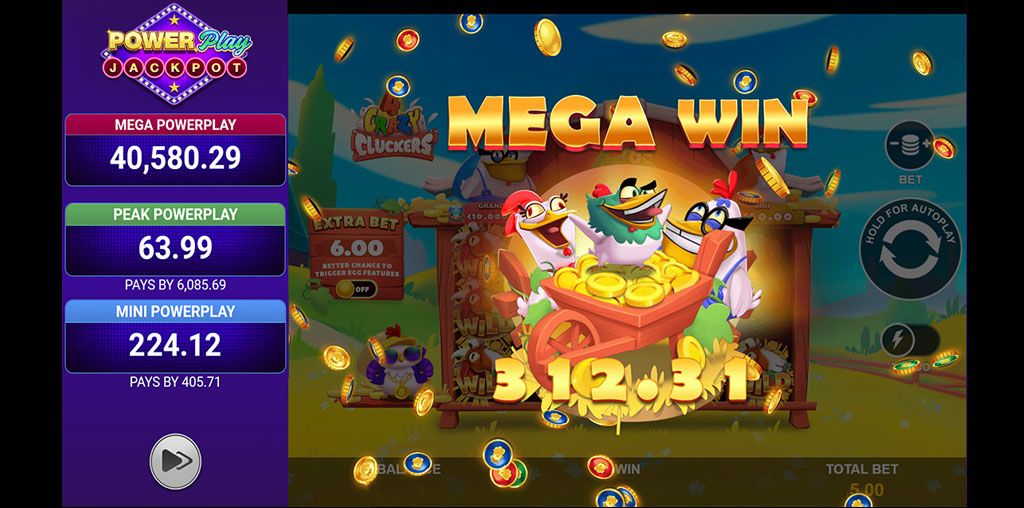 4 CRAZY CLUCKERS™ POWERPLAY JACKPOT-gallery-2