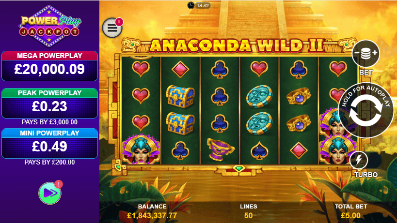 Anaconda Wild 2 PowerPlay Jackpot-gallery-1