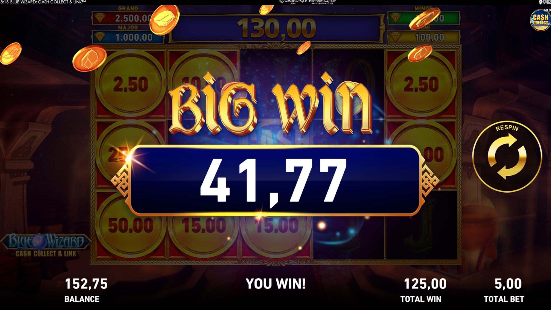 Blue Wizard: Cash Collect & Link™-gallery-0