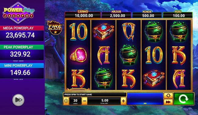 Fire Blaze: Blue Wizard PowerPlay Jackpot-gallery-0