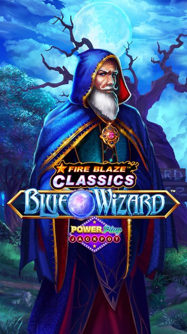 Fire Blaze: Blue Wizard PowerPlay Jackpot