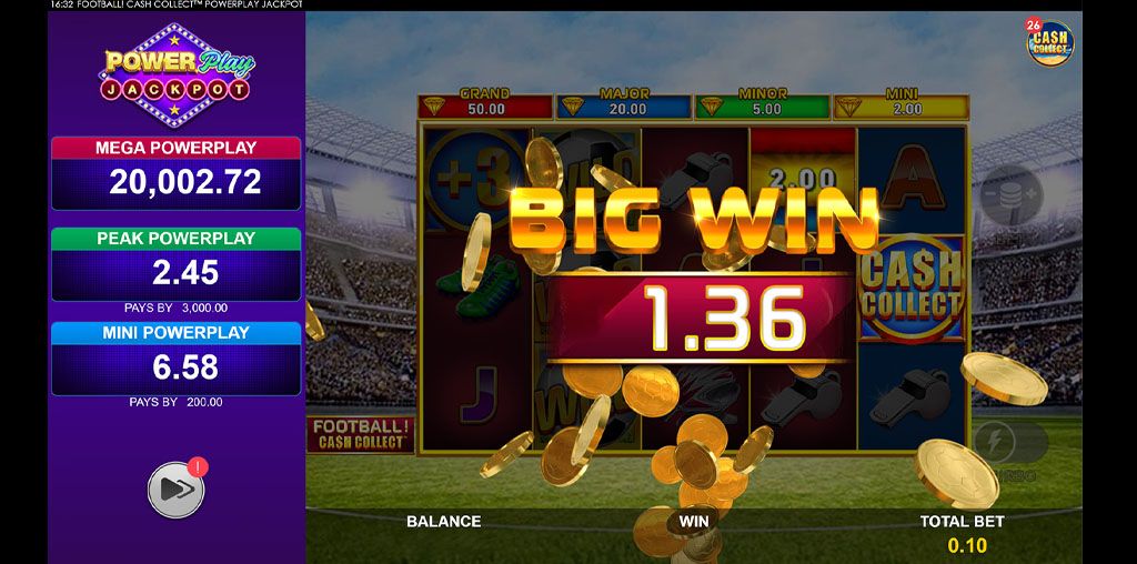 Football! Cash Collect PowerPlay Jackpot-gallery-2