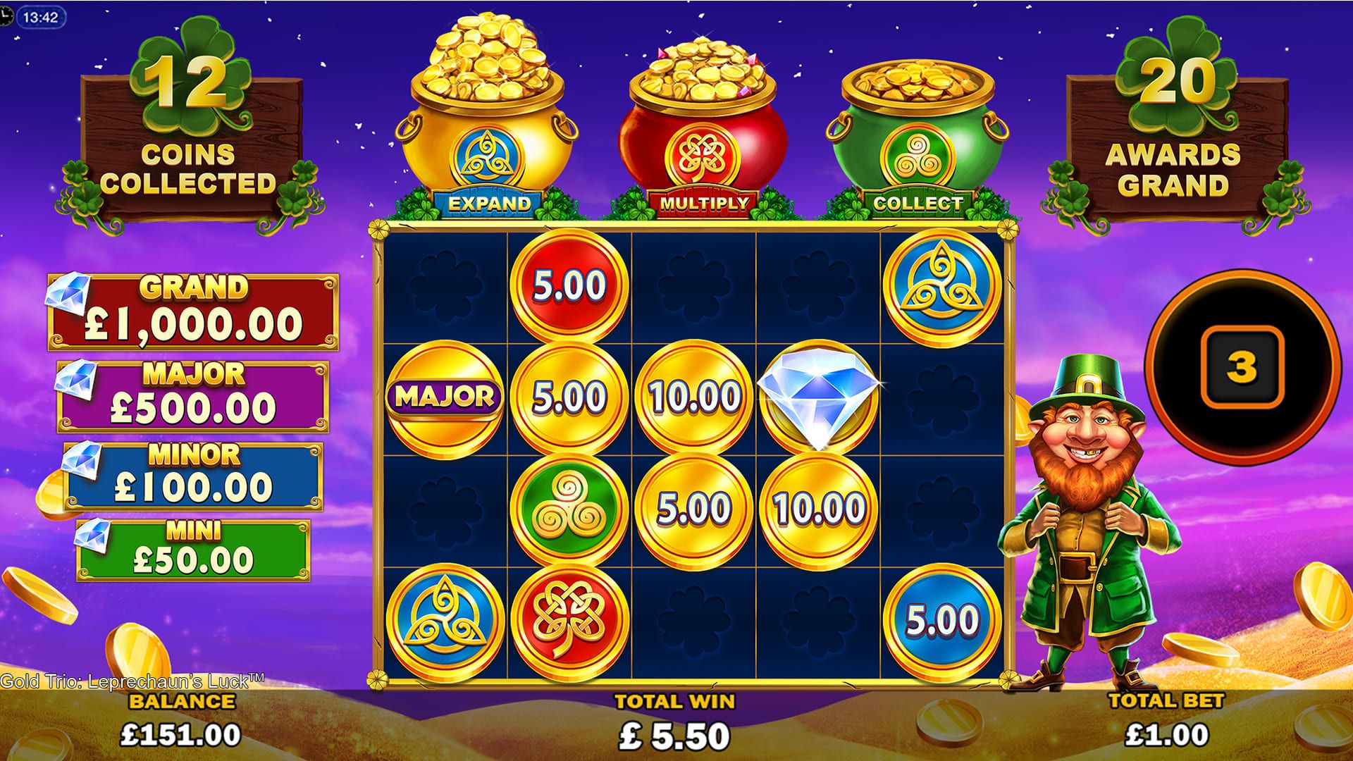 Gold Trio: Leprechaun's Luck A1-gallery-2