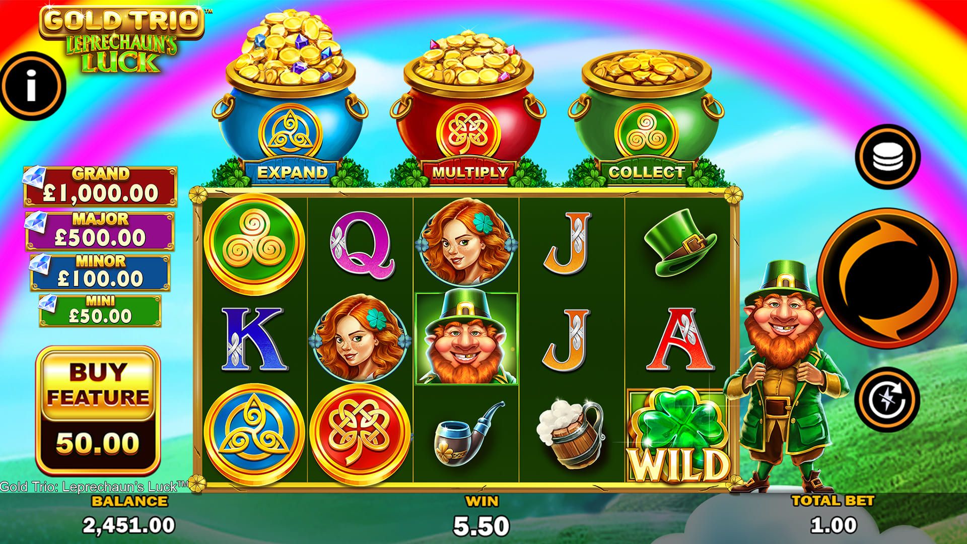 Gold Trio: Leprechaun's Luck A1-gallery-1