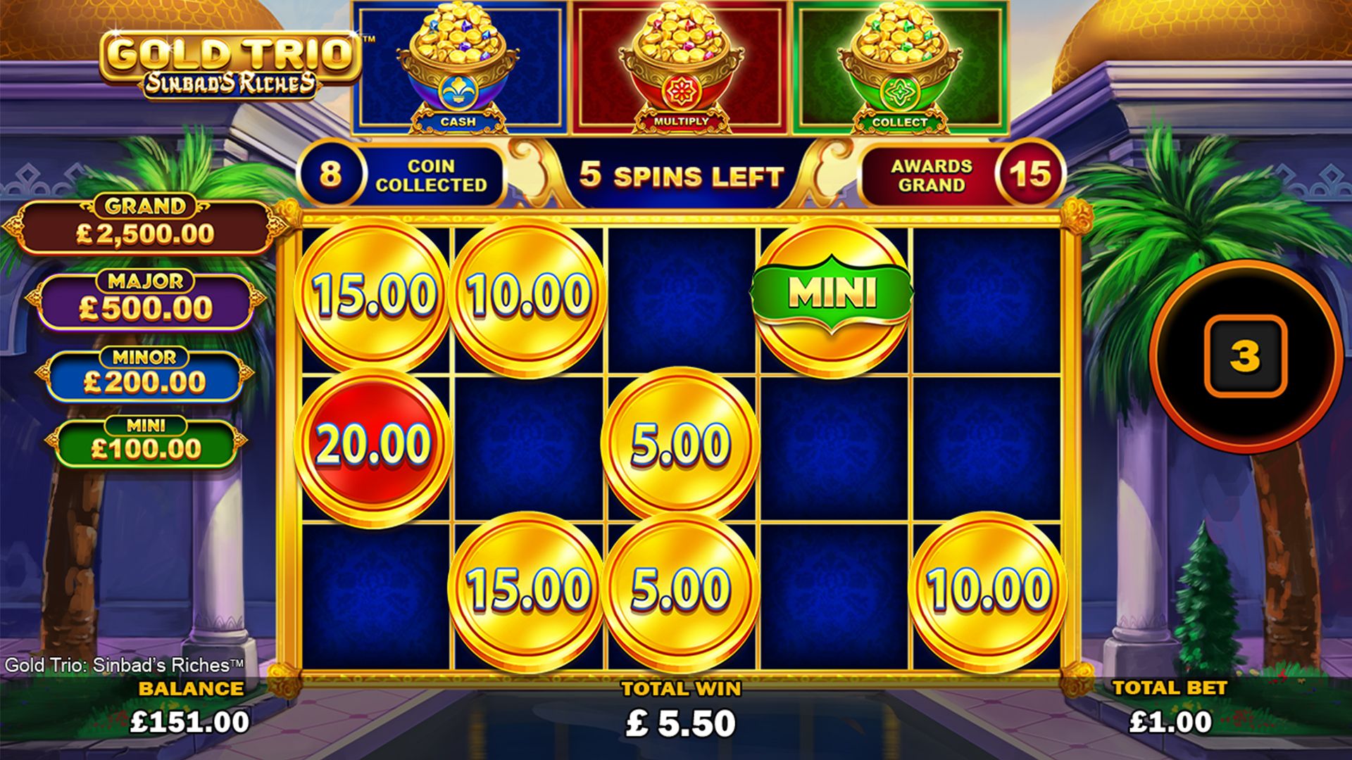 Gold Trio: Sinbad's Riches-gallery-1