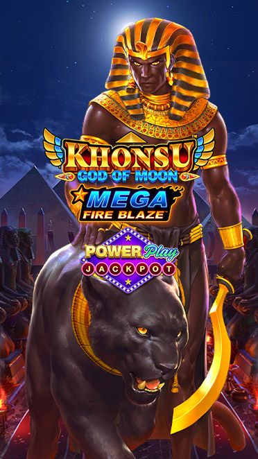Mega Fire Blaze: Khonsu God of Moon PowerPlay Jackpot