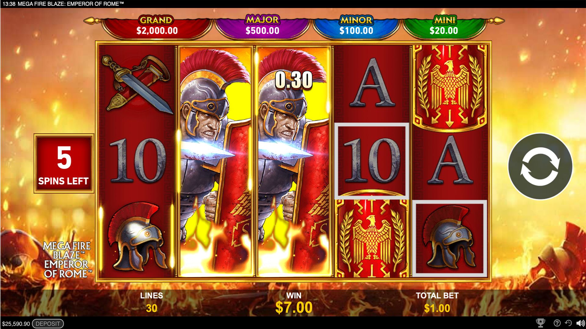 Mega Fire Blaze: Emperor of Rome-gallery-0