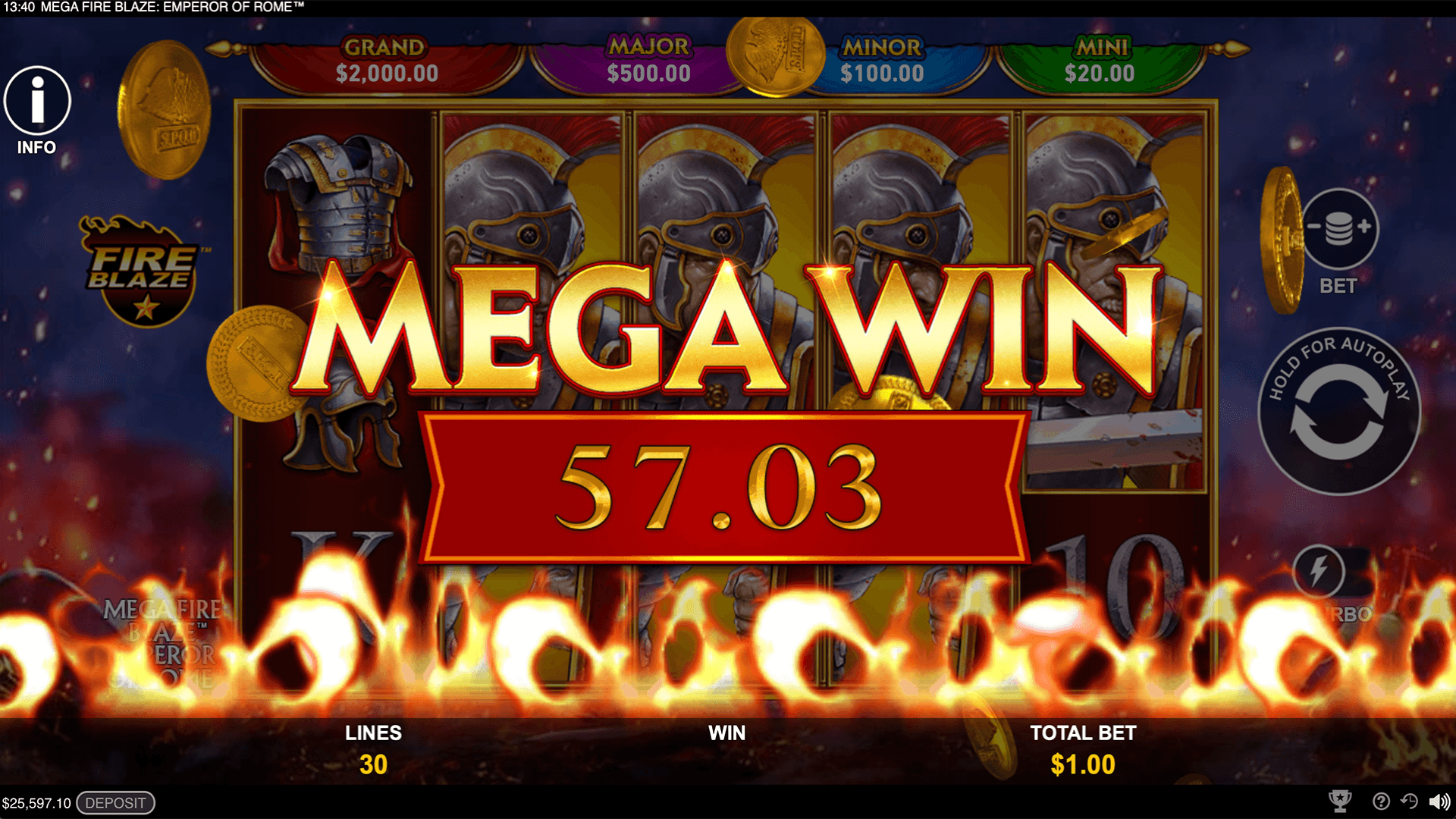Mega Fire Blaze: Emperor of Rome-gallery-2