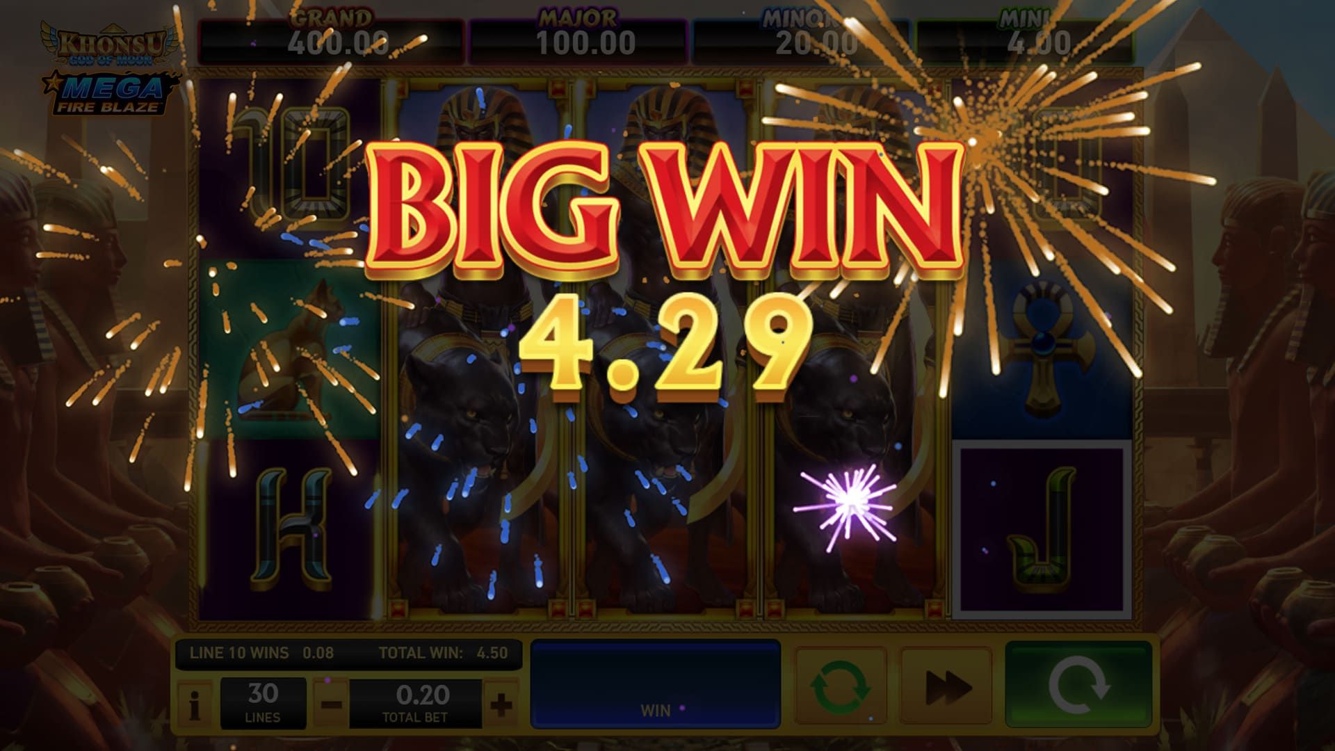 Mega Fire Blaze: Khonsu God of Moon-gallery-1