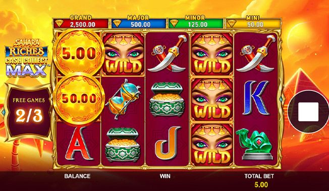 Sahara Riches: Cash Collect Max-gallery-2