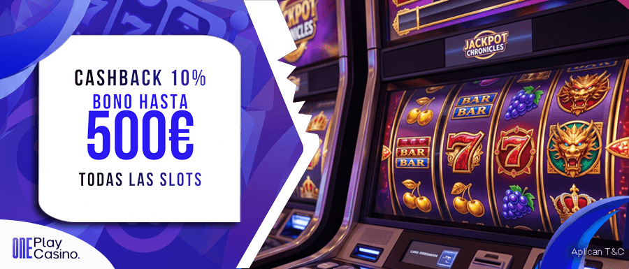 CASHBACK 10% SLOTS