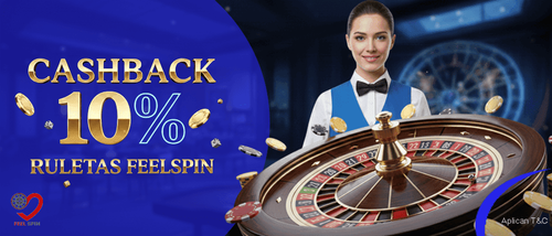 CASHBACK 10% FEELSPIN