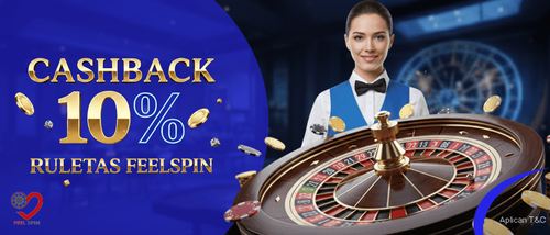 CASHBACK 10% FEELSPIN